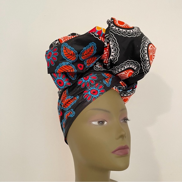 African Print Ankara Headwrap - Picture 3 of 4